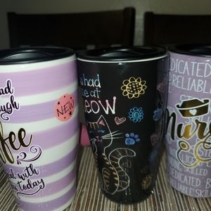 3 SPOONTIQUES Nurse travel mug